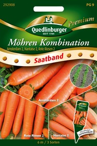 Möhre früh mittel spät (Saatband) Möhre früh mittel spät (Saatband)