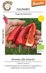 BIO Würzpaprika Poromeo (ehemals Fresno) BIO Würzpaprika Poromeo (ehemals Fresno)