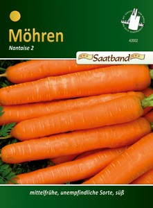 Möhre Nantaise 2 (Saatband) Möhre Nantaise 2 (Saatband)