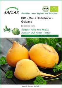 BIO Mai-/Herbstrübe Goldana