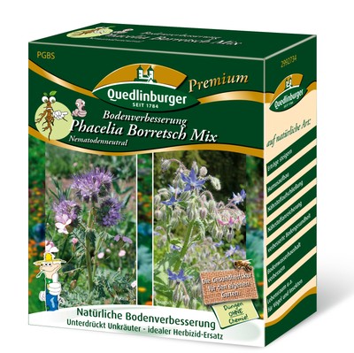 Bodenverbesserung Phacelia-Borretsch Mix Nematodenneutral Bodenverbesserung Phacelia-Borretsch Mix Nematodenneutral