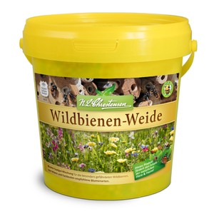 Wildbienen - Weide im 1 l Eimer