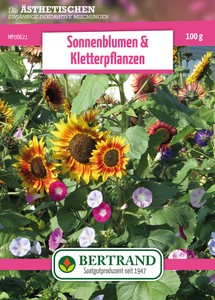 Blumenwiese Sonnenblumen &amp; Kletterpflanzen (100 g)