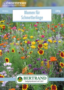Blumenwiese Blumen für Schmetterlinge (100 g)