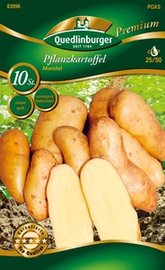 Pflanzkartoffel  Mandel (10 Stück)  (gelb, vorwiegend festkochend, mittelspät)
