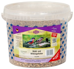 Wald- und Wildvogelfutter (5 kg im Eimer)