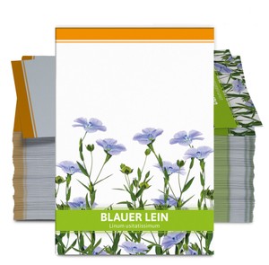 Blauer Lein für Werbezwecke (100 Tütchen)