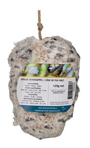 Fettfutter Kiefernzapfen mit Samen Fettfutter Kiefernzapfen mit Samen