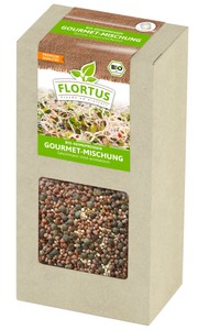 BIO Keimsprossen Gourmet-Mischung (Quinoa, Linsen und Rettich) (200 g) BIO Keimsprossen Gourmet-Mischung (Quinoa, Linsen und Rettich) (200 g)