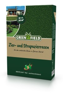 Greenfield Zier + Strapazierrasen Mantelsaat Vital (1 kg) Greenfield Zier + Strapazierrasen Mantelsaat Vital (1 kg)