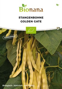 BIO Stangenbohne Golden Gate [MHD 12/2023]