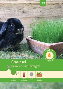 Grasinsel Heimtier- und Ostergras [MHD 01/2025]