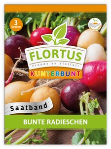 Bunte Radieschen (Saatband) Bunte Radieschen (Saatband)