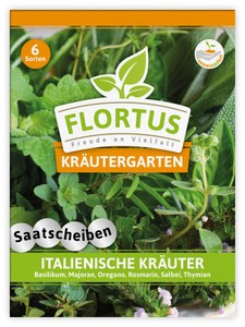 Italienische Kräuter (Saatscheiben)