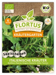 BIO Italienische Kräuter (Saatscheiben)