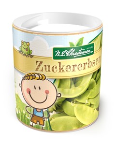 Dose Gartenkinder Zuckererbse