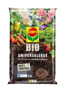 BIO Universal-Erde torffrei (7,5 l) BIO Universal-Erde torffrei (7,5 l)