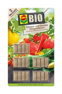 BIO Tomaten- und Gemüse Düngestäbchen (20 Stück)