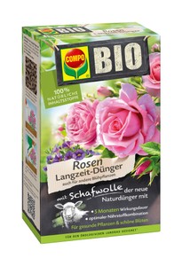 BIO Rosen Langzeit-Dünger mit Schafwolle (2 kg)