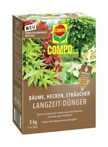 Bäume, Hecken, Sträucher Langzeit-Dünger (2 kg)