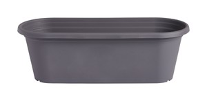 50 cm ovaler Blumentrog anthrazit 50 cm ovaler Blumentrog anthrazit