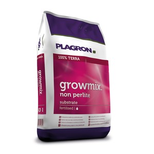 Plagron Growmix, ohne Perlite, 50 l | Erdsubstrat