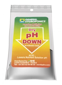 GHE pH Down, Granulat ist rückstandsfrei wasserlöslich, Pulver, 25 g GHE pH Down, Granulat ist rückstandsfrei wasserlöslich, Pulver, 25 g