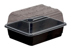 Zimmergewächshaus gelocht schwarz Zimmergewächshaus gelocht schwarz