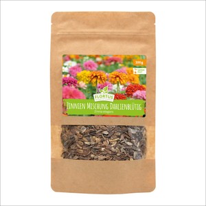 Wiesenblume Zinnie Mischung dahlienblütig (100 g)