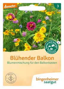 BIO Blühender Balkon - Sommerblumenmischung