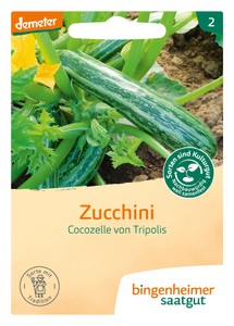 BIO Zucchini Cocozelle von Tripolis