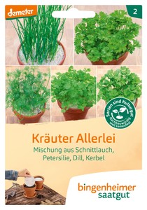 BIO Kräuter Allerlei (Saatscheibe)