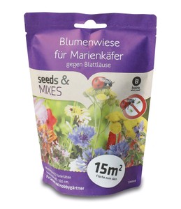 Blumenwiese für Marienkäfer (15 m²)