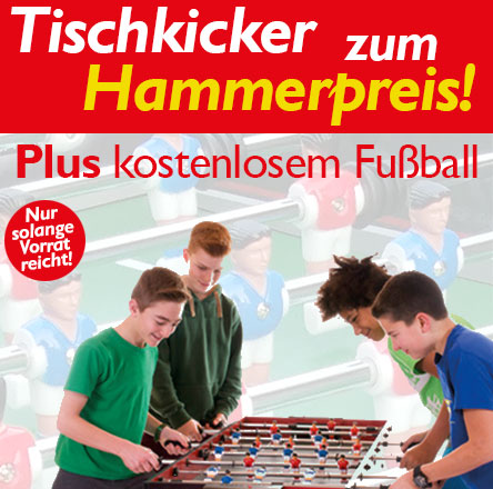Tischkicker im Angebot