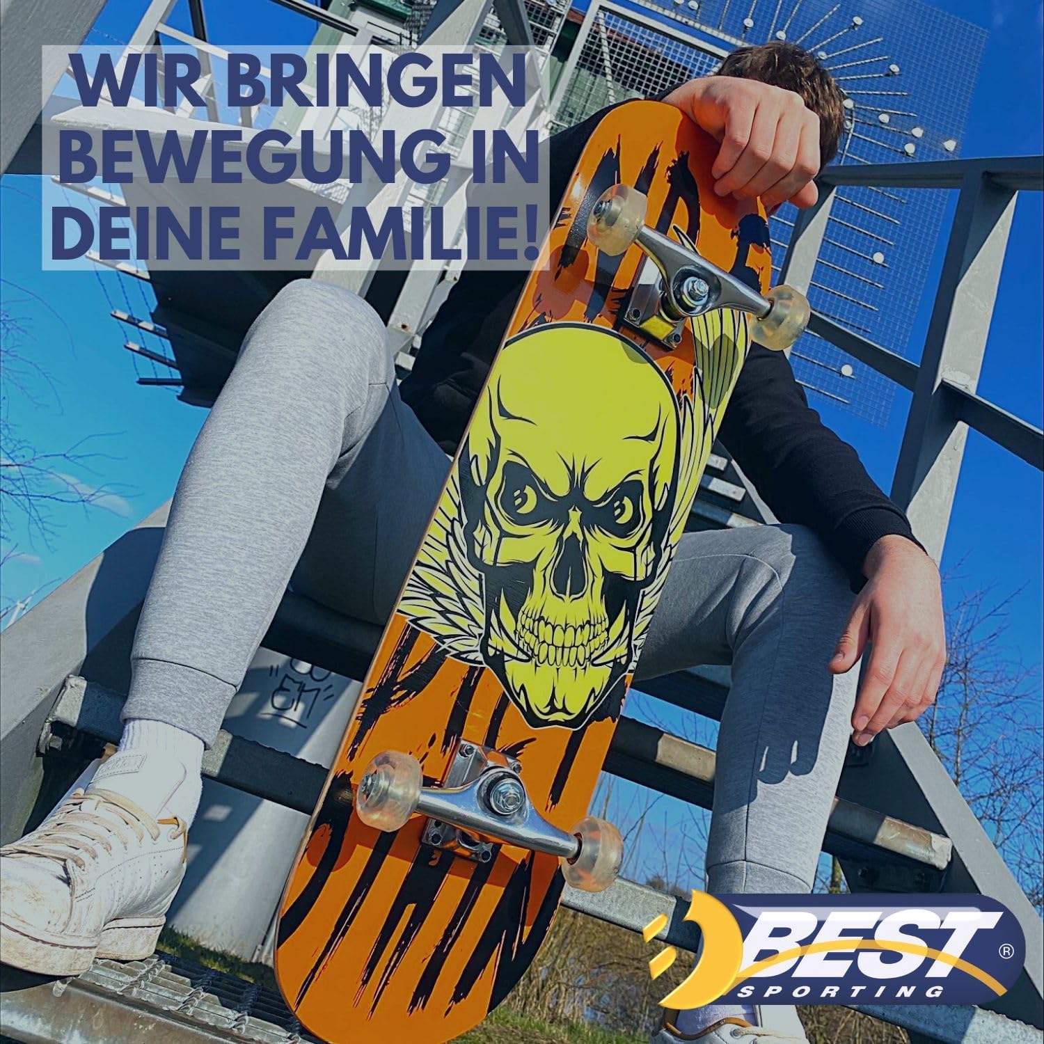 Street Surfing Skateboard 31 met ABEC 7