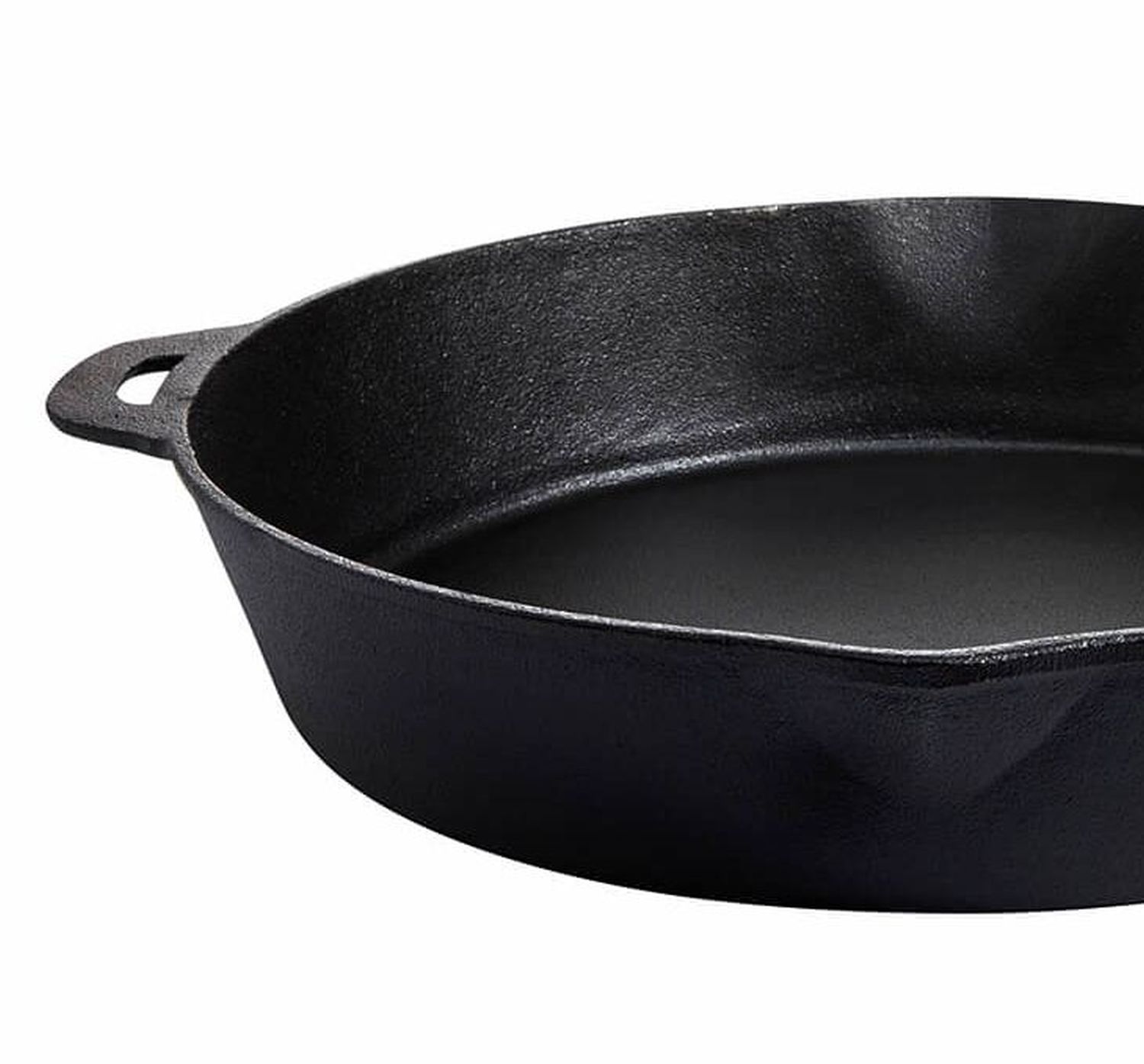 Gusseisen Pfanne | Bratpfanne | Schmorpfanne 30 cm Durchmesser