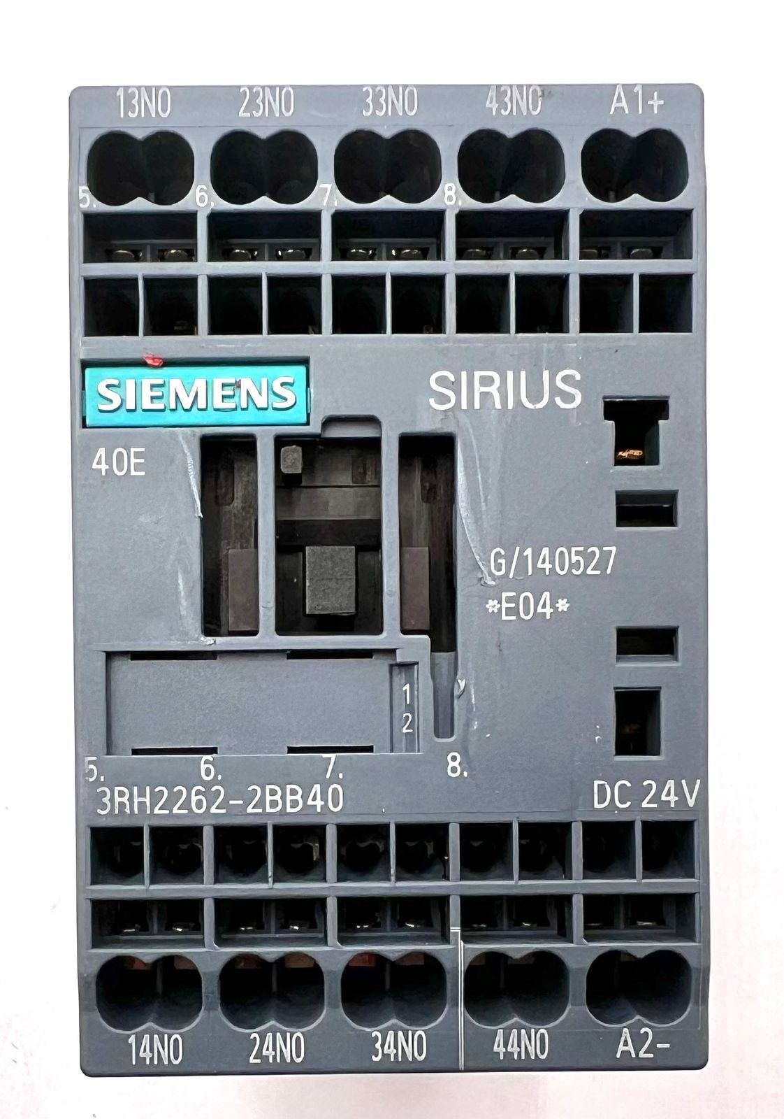 Siemens SIRIUS 3RH2262-2BB40 E:04 24VDC + A8E56200519403 E:02 