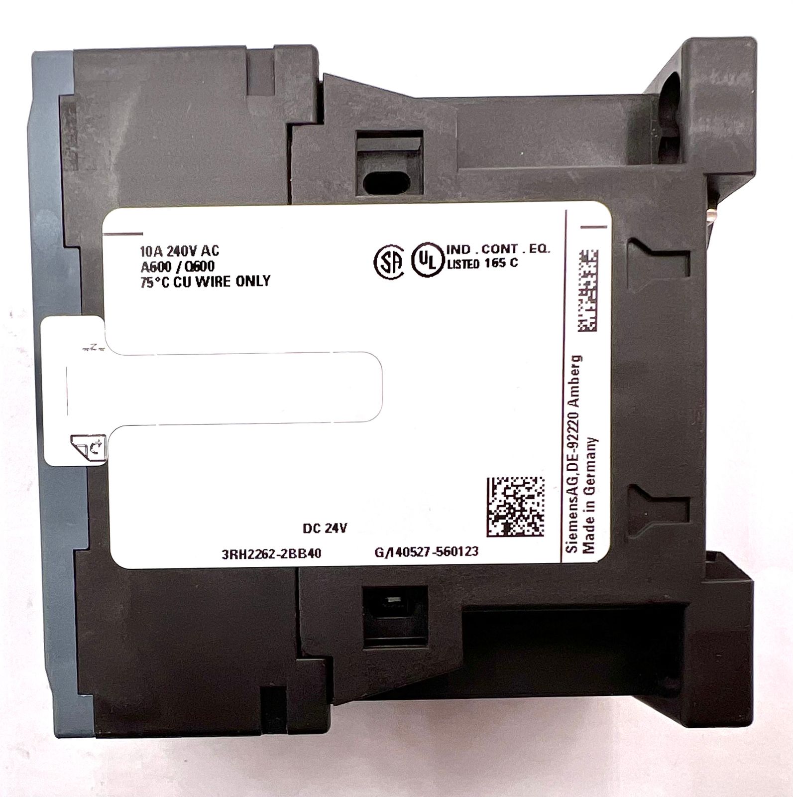 Siemens SIRIUS 3RH2262-2BB40 E:04 24VDC + A8E56200519403 E:02  