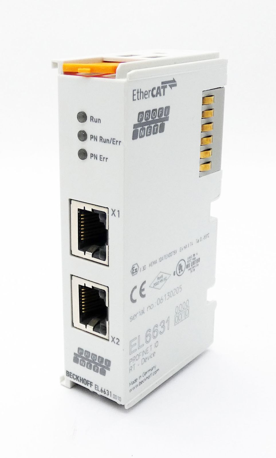 Beckhoff EL6631 IO RTDevice EtherCATKlemme used Maaslos