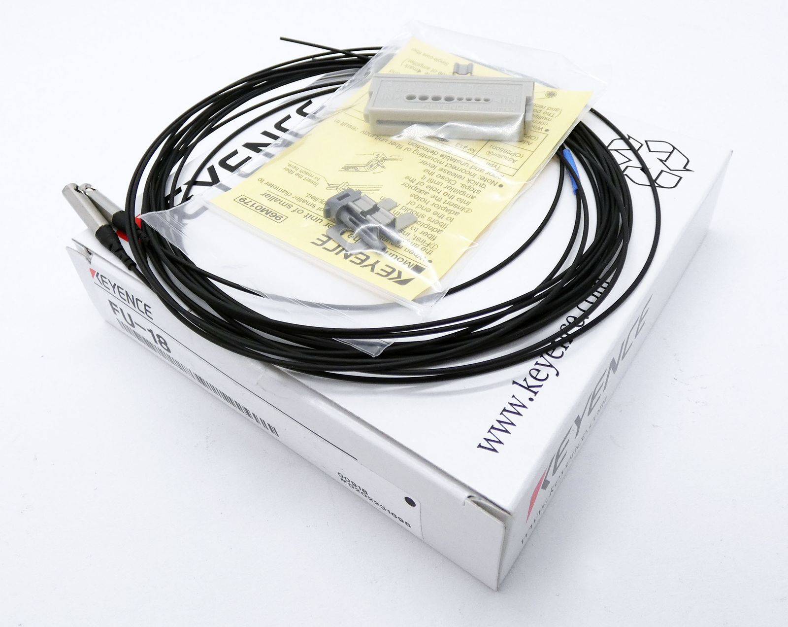 Keyence FU-18 Transmittierendes Lichtleitergerät -unused/OVP- | Maaslos ...
