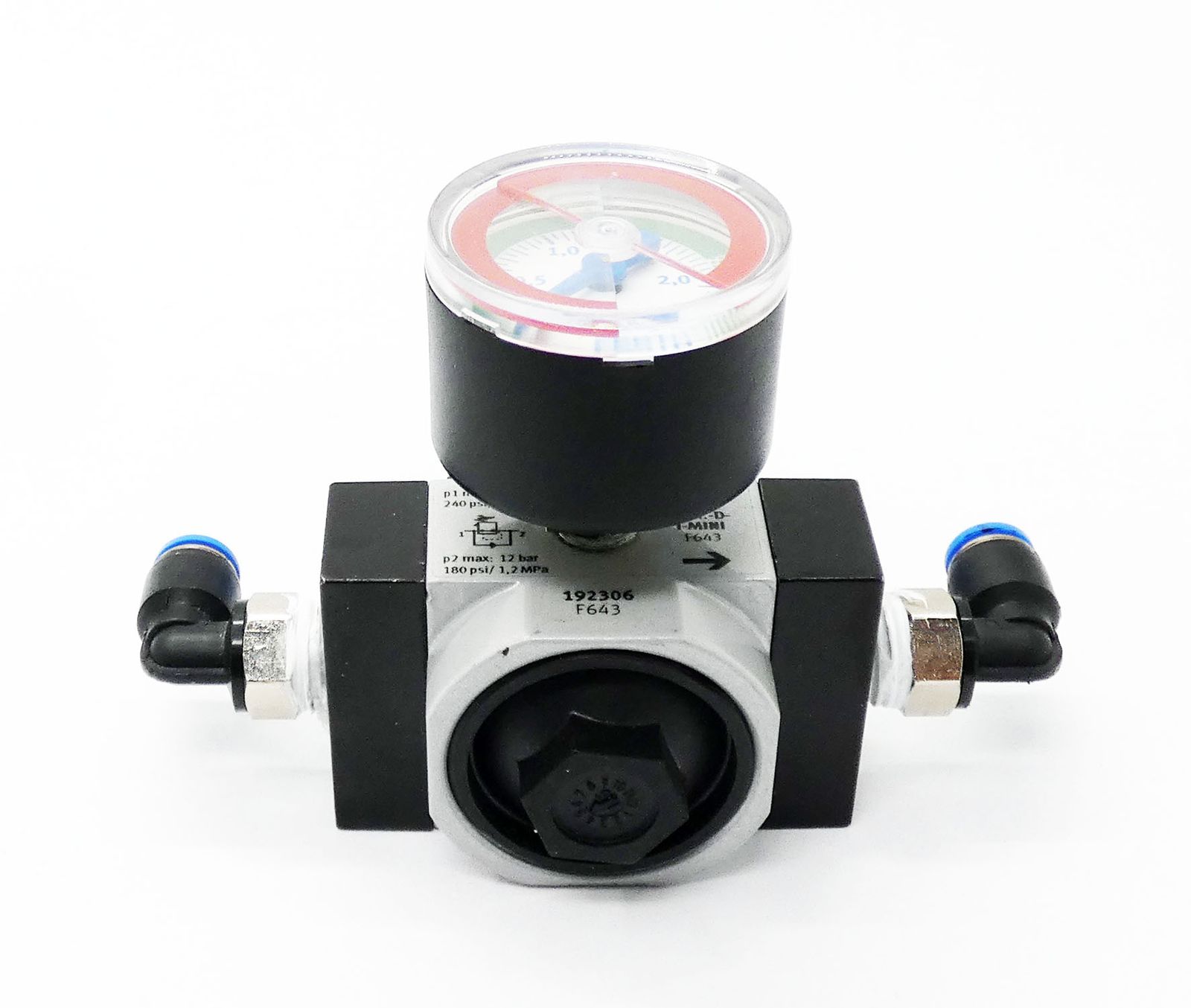 Festo LR-...-D-I-MINI 192306 Druckregelventil + 546963 Manometer  