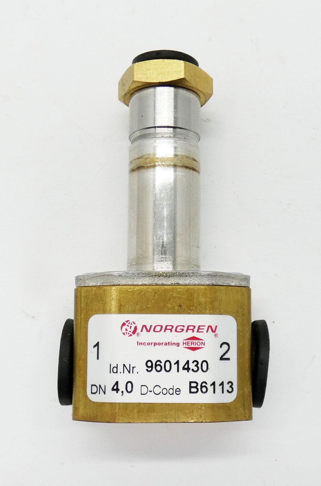 Norgren Herion 9601430 DN 4,0 Sitzventil Magnetventil -unused 