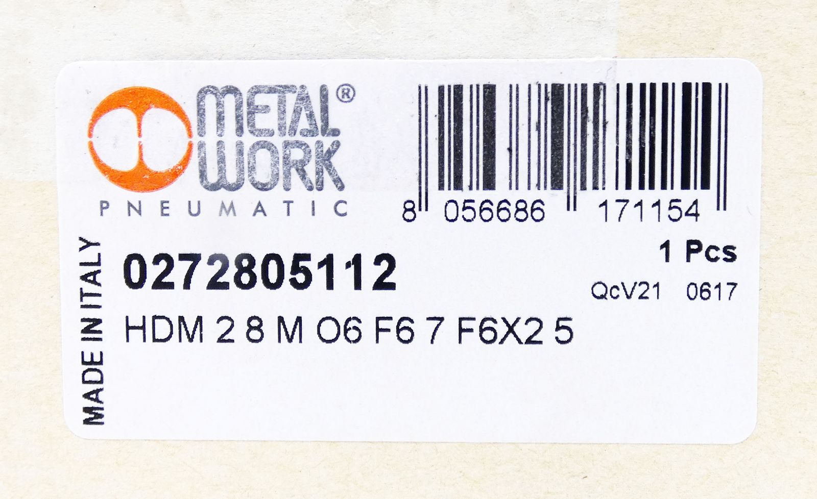 Metal Work 0272805112: 0227301200 + 707203021 + 3x 707203013 