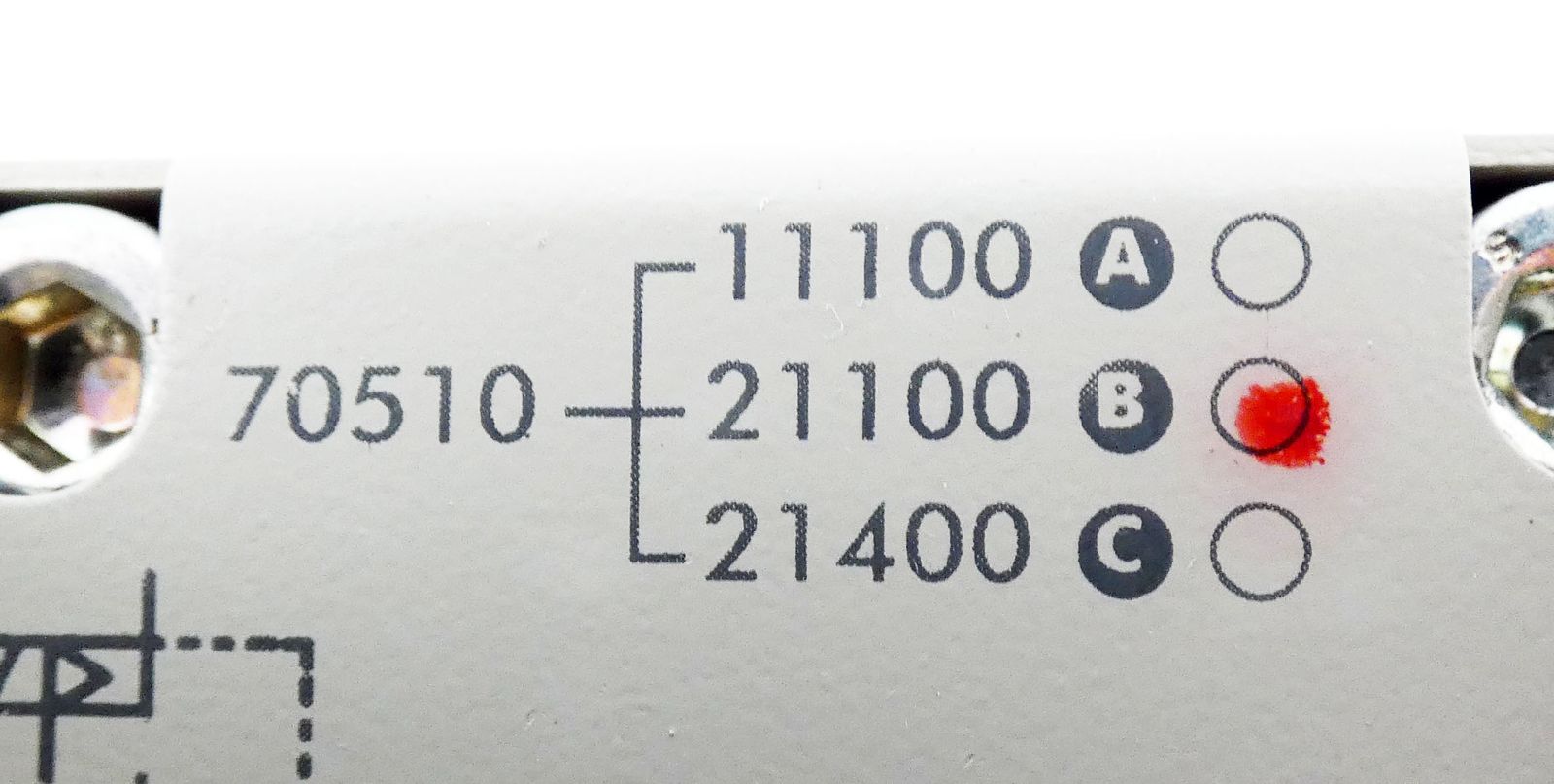 Metal Work 7051021100 ISV 55 SOS OO 5/2-Pneumatikventil -unused  