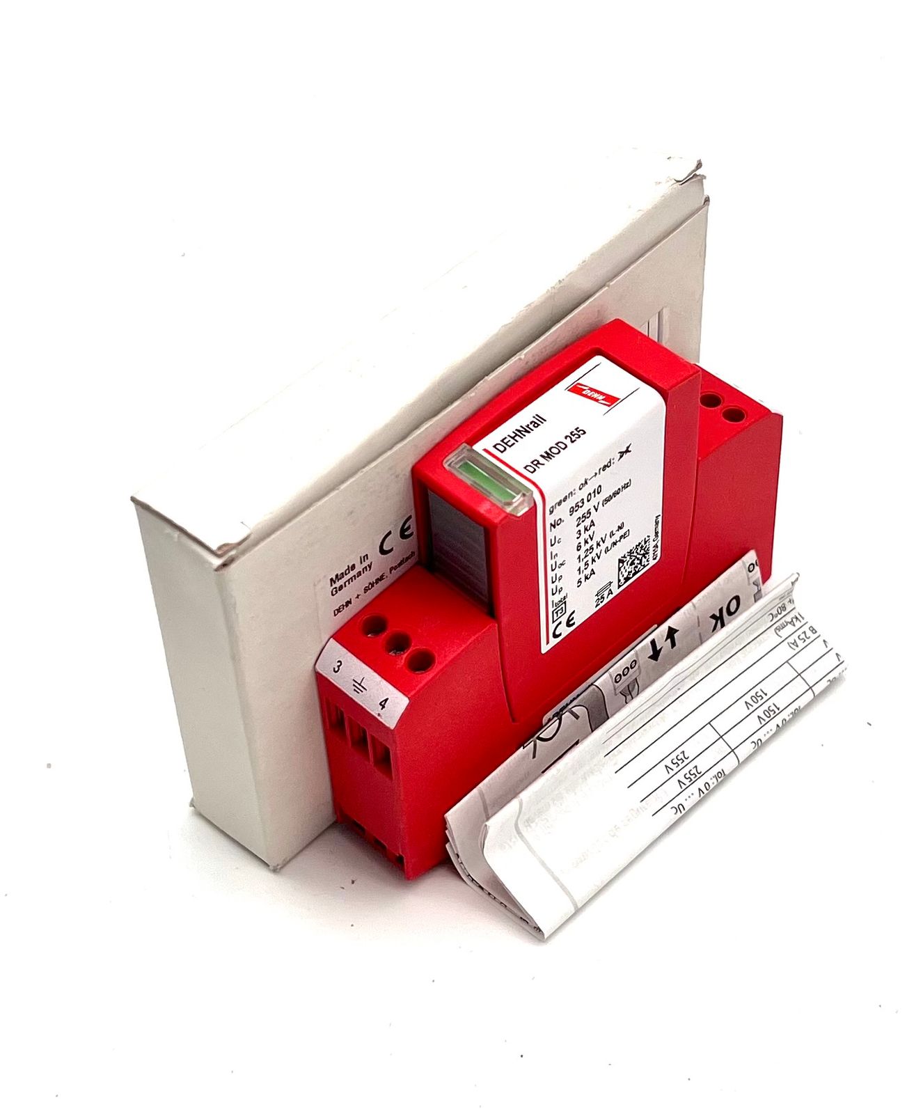 Dehn DR M 2P 255 FM Überspannungs-Ableiter + DR MOD 255 -unused/OVP ...