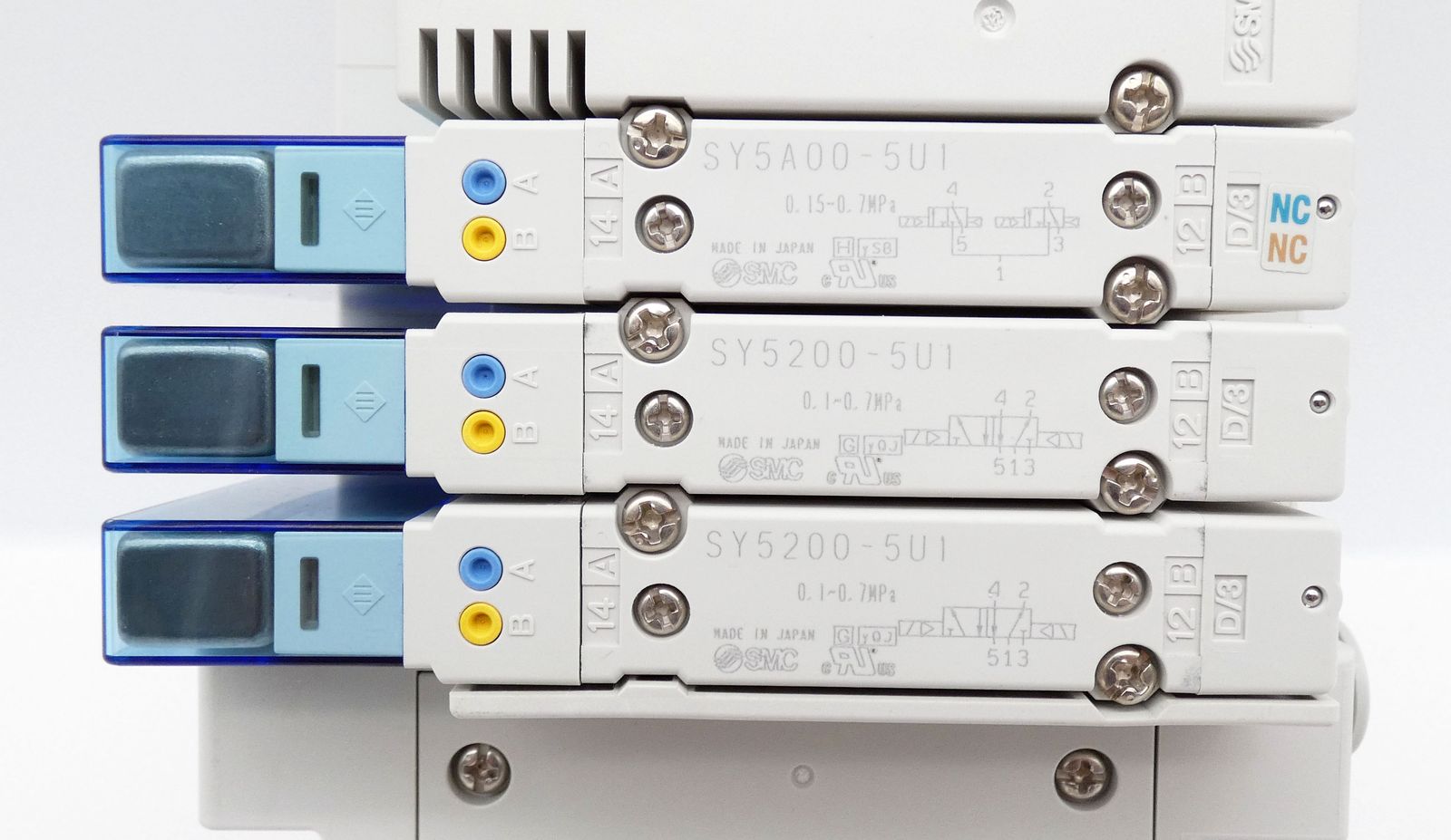 SY5200R 5U1 X25 NA | SMC SY5000 Pneumatik Magnetventil 5/2 & 5/3, Elektromagnet Betätigt 24V Dc | RS