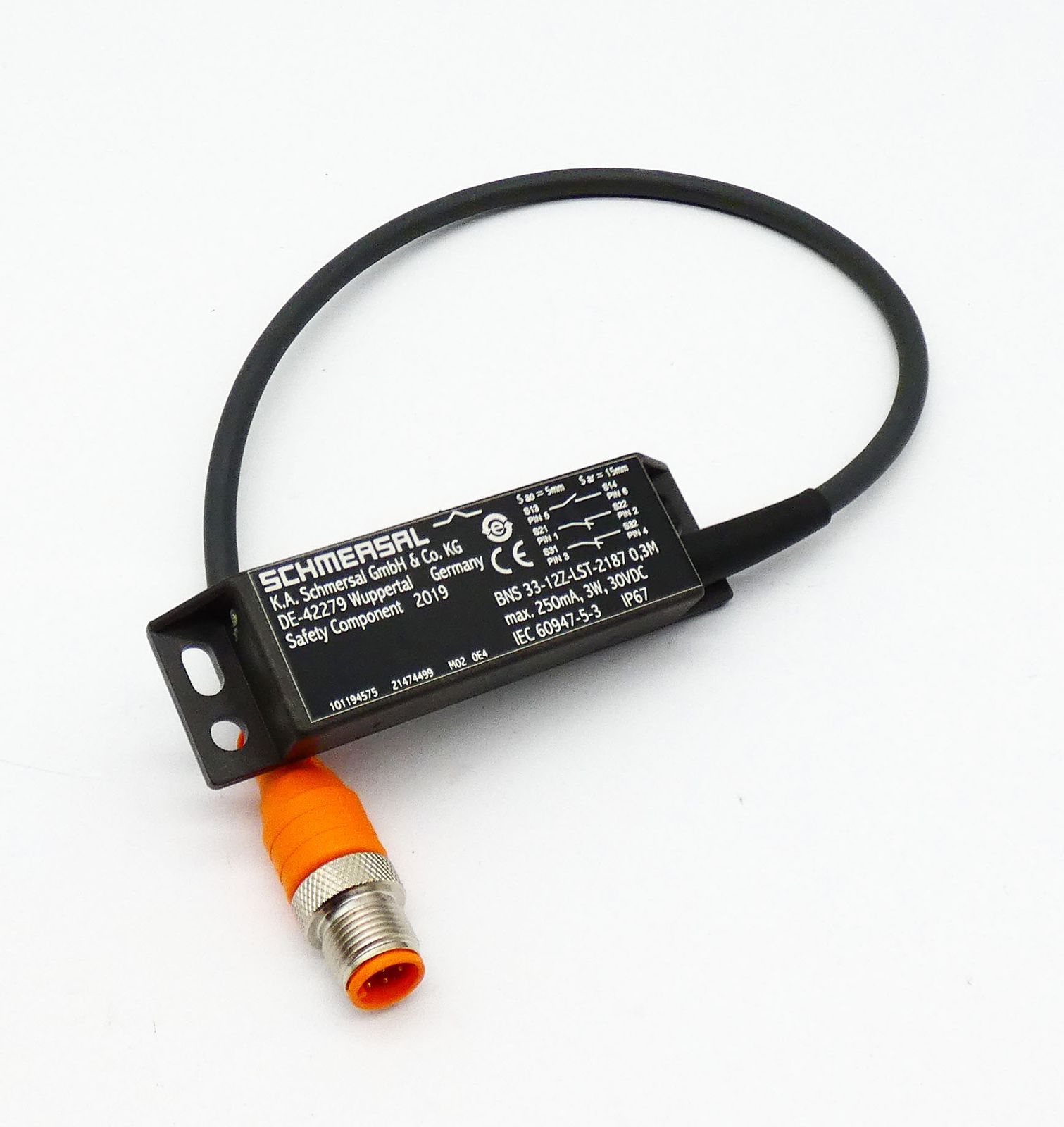 New Schmersal BNS 33-12Z-2187 Safety Sensor 101128195 Fast Ship