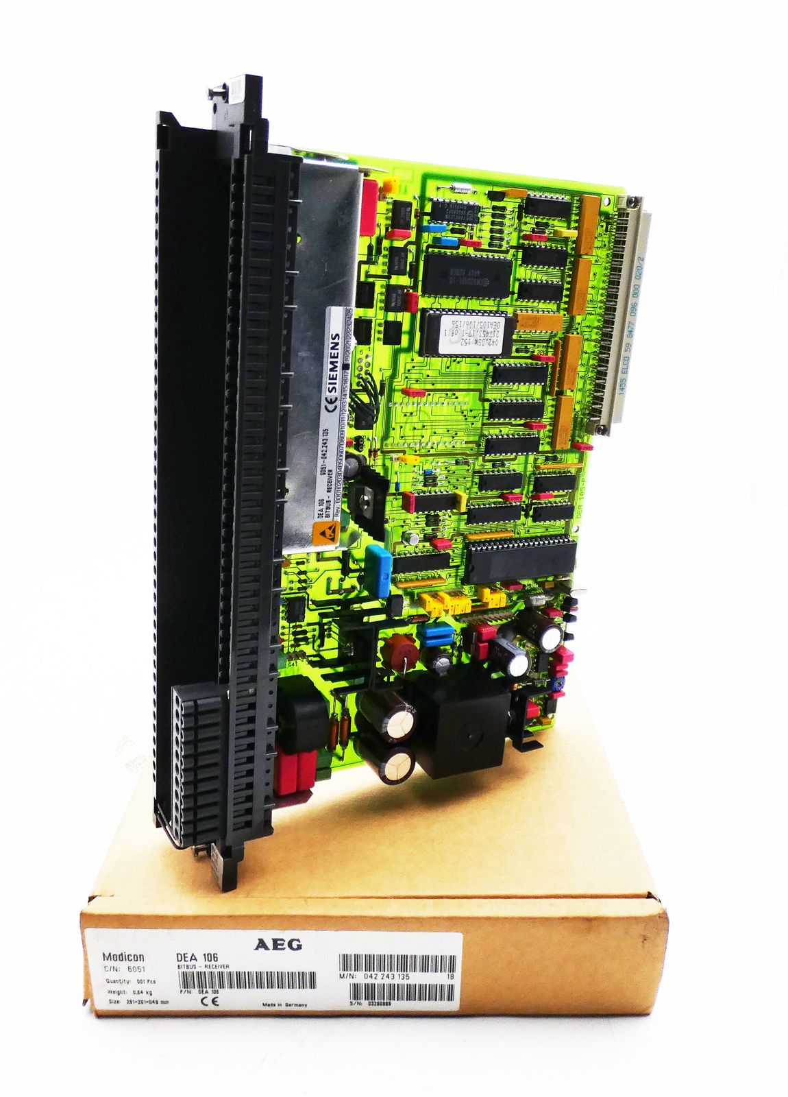 AEG Modicon DEA 106 DEA106 243 135 Rev 18 Bitbus Receiver Unused Boxed 