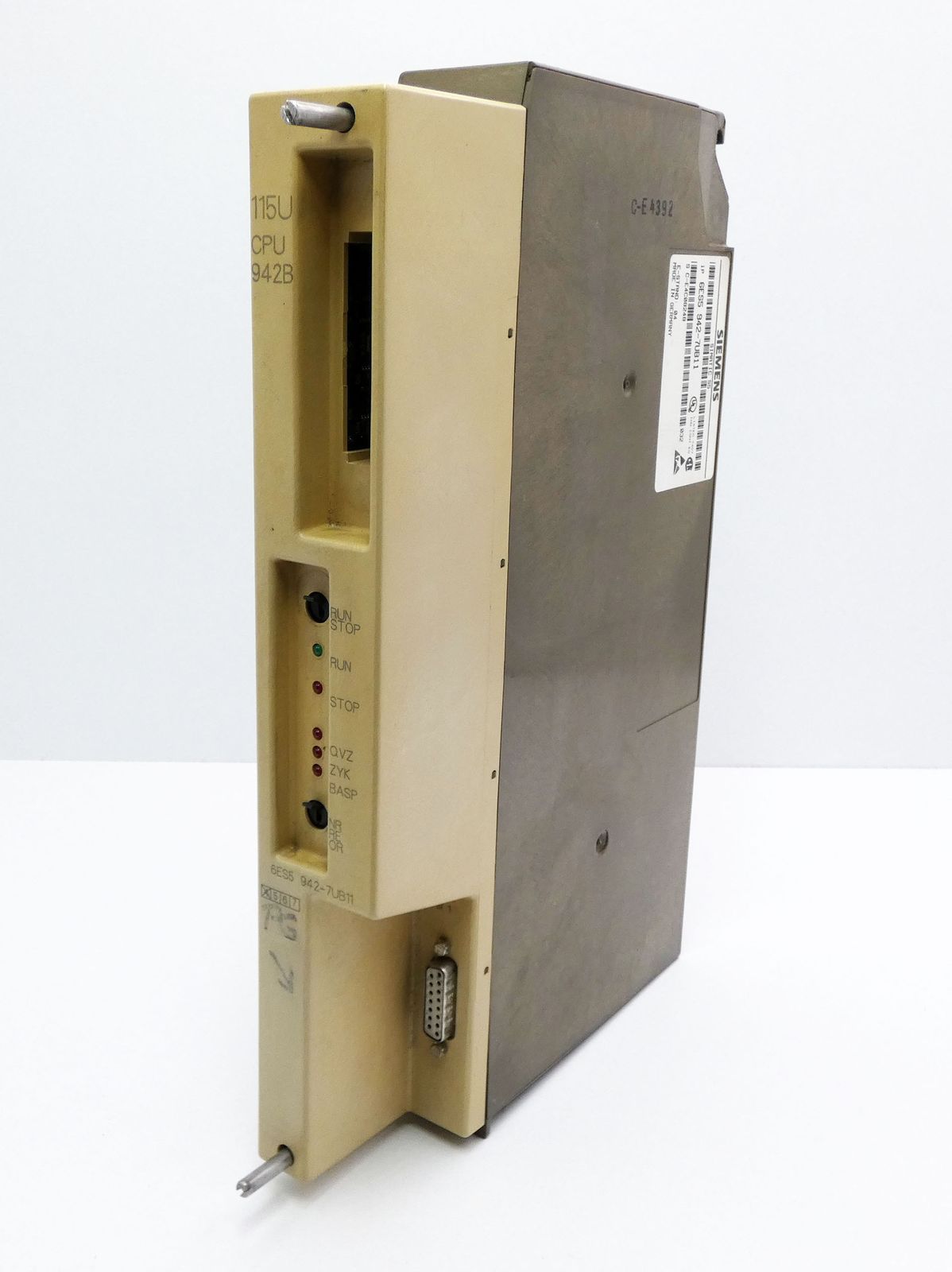 Siemens Simatic S5 6ES5942-7UB11 E-Stand: 04 115U CPU942B -used ...