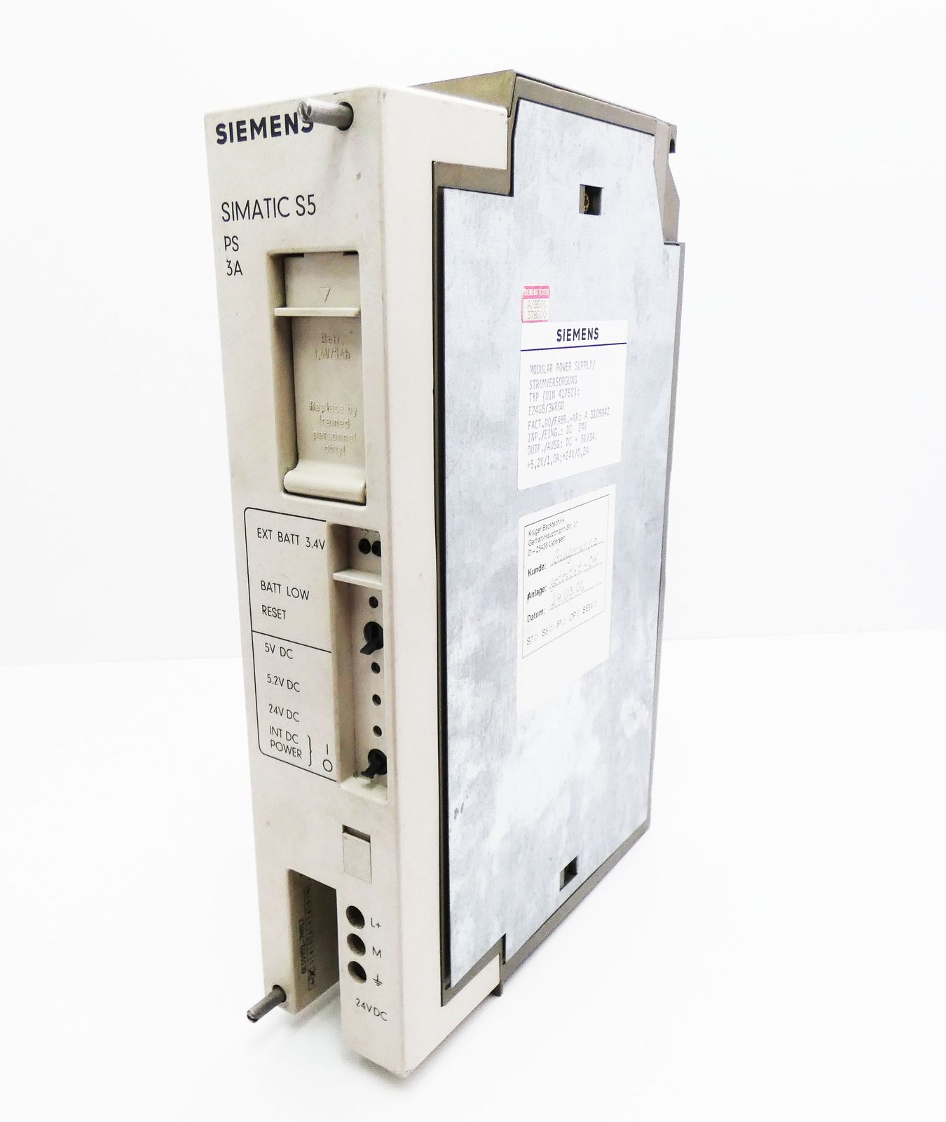 Siemens Simatic S5 6ES5 951-7NB12 E-Stand: 02 -used- | Maaslos-Guenstig.de
